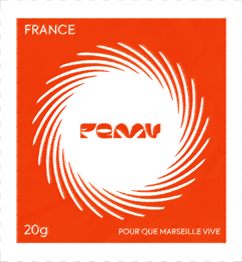 Le timbre PQMV, 20 g, France